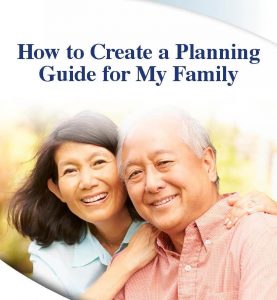 coverpage of planning guide featuring mand and woman posing